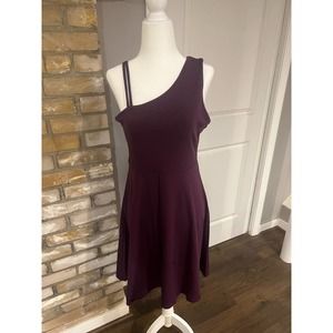 Plum color dress midi size medium